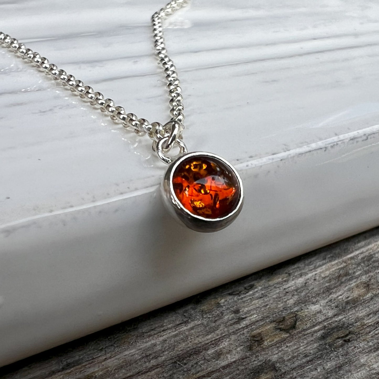 Baltic Amber Pendant for Women