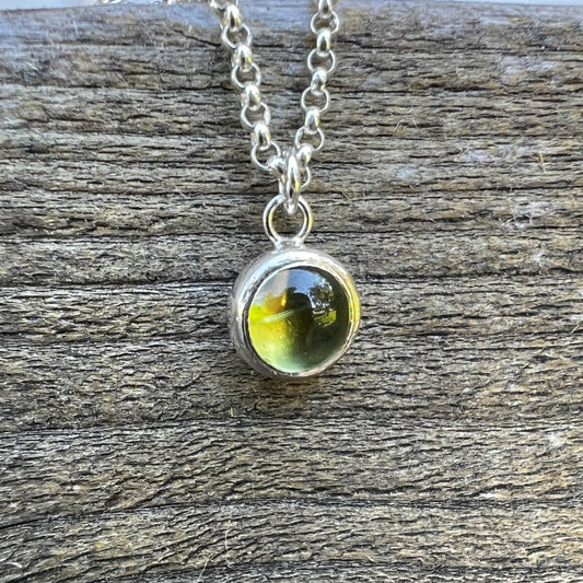 August Birthstone Necklace