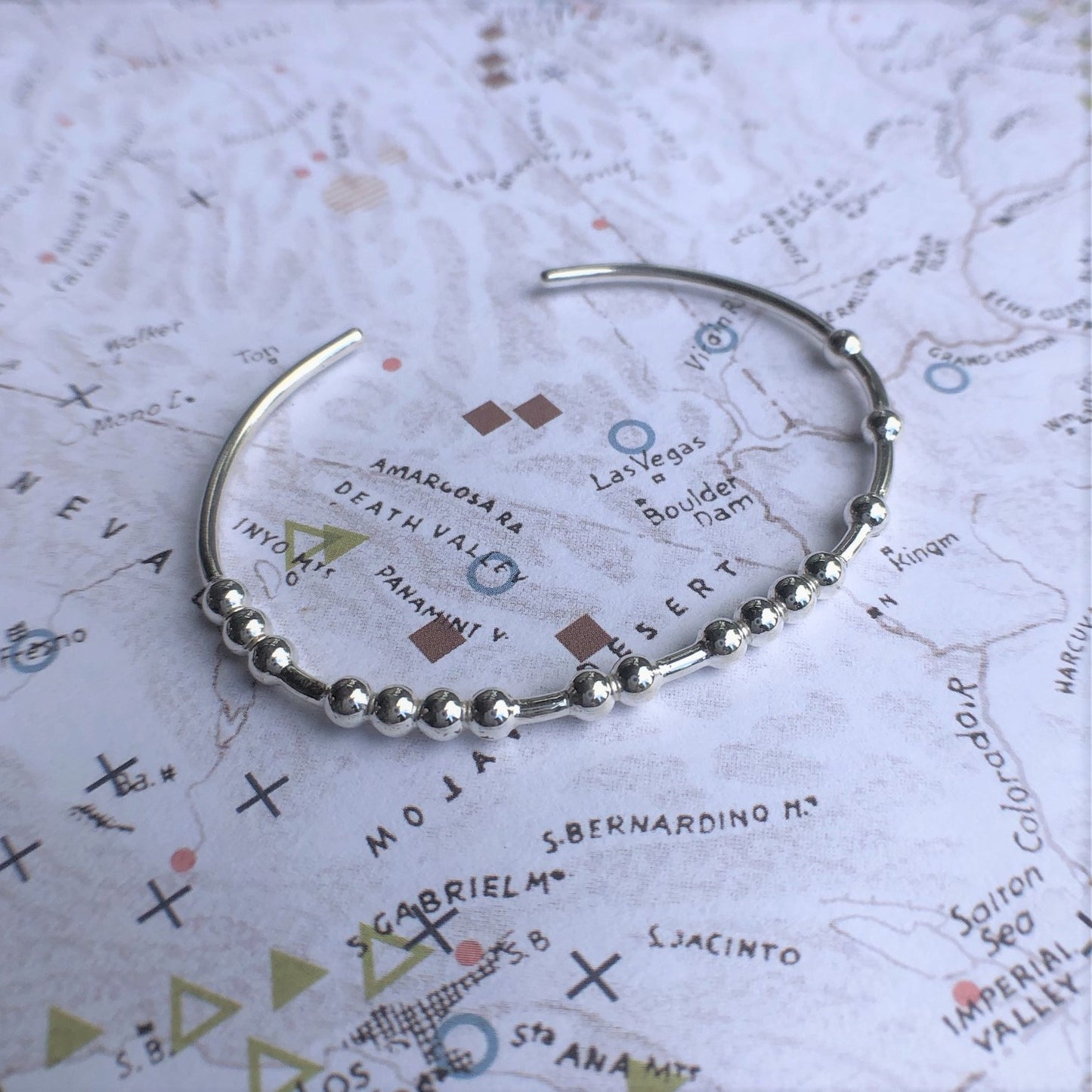 WANDERLUST Morse Code Bracelet