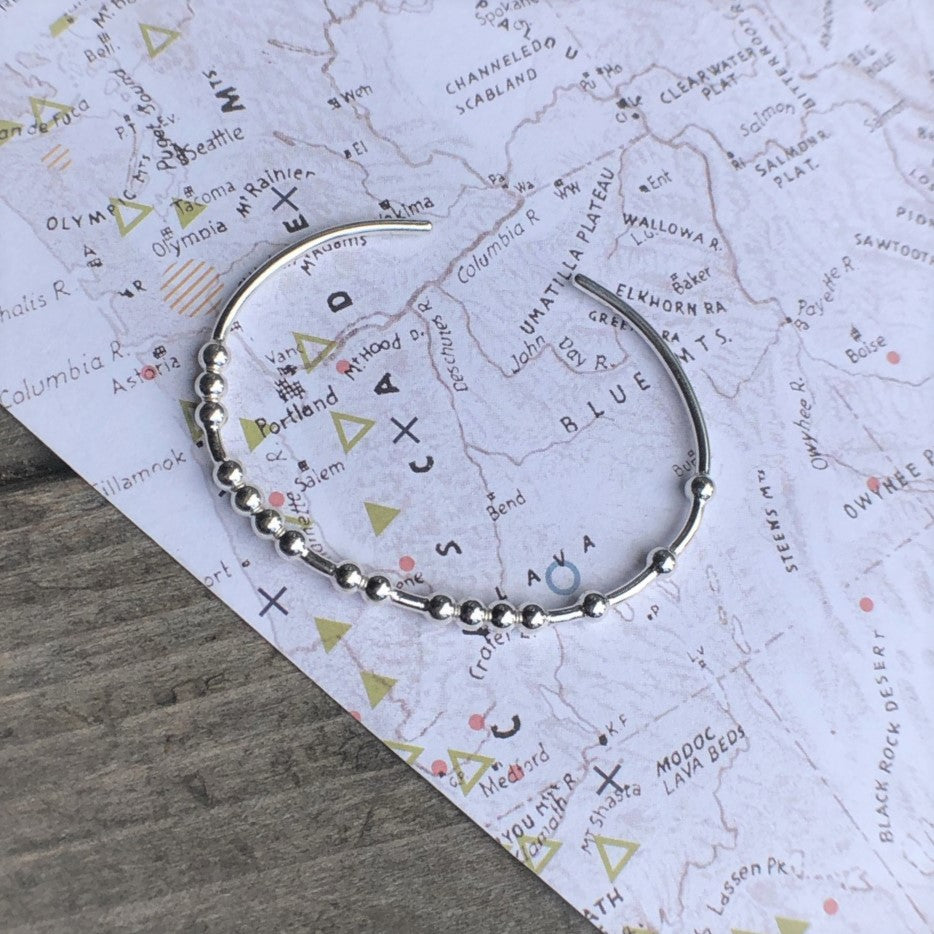 WANDERLUST Morse Code Bracelet