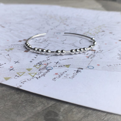 WANDERLUST Morse Code Bracelet